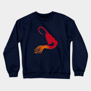 Cute Squid Crewneck Sweatshirt